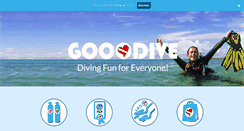 Desktop Screenshot of gooodive.com